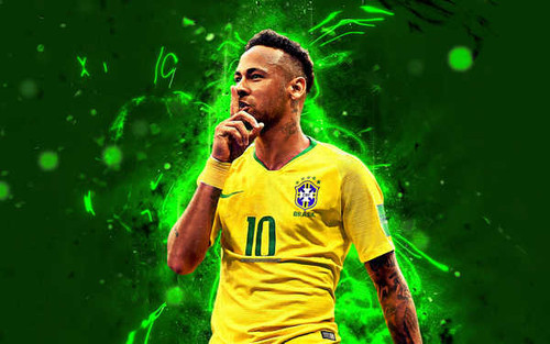 Jual Poster Brazilian Neymar Soccer Soccer Neymar APC031