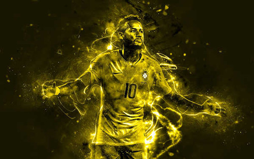Jual Poster Brazilian Neymar Soccer Soccer Neymar APC033