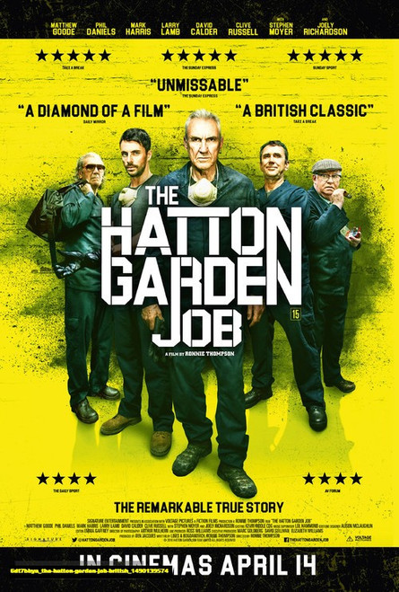 Jual Poster Film the hatton garden job british (6dt7bbya)