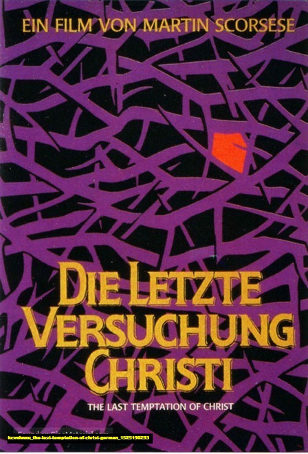 Jual Poster Film the last temptation of christ german (kcvnhnxu)
