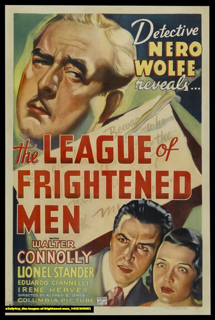 Jual Poster Film the league of frightened men (x2afy4cy)