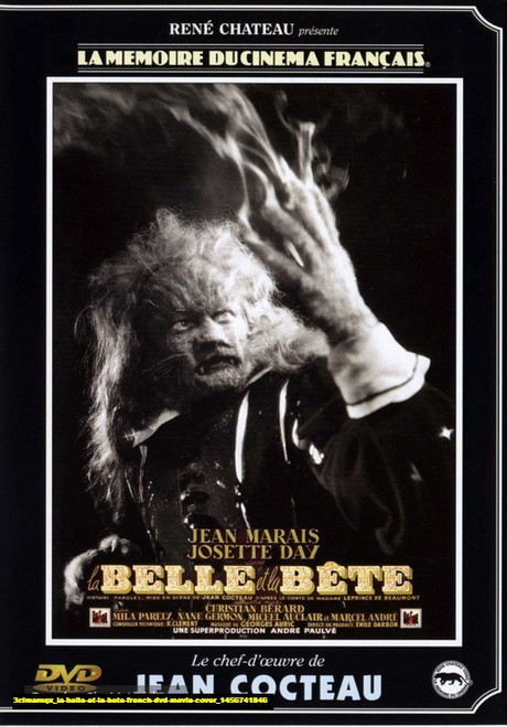 Jual Poster Film la belle et la bete french dvd movie cover (3clmamqx)