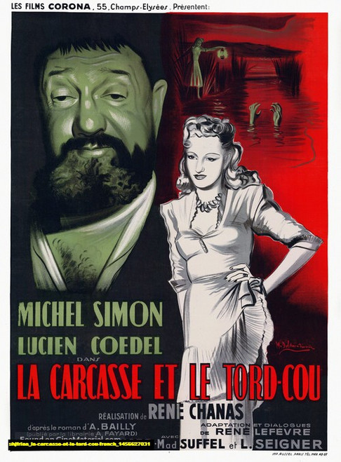 Jual Poster Film la carcasse et le tord cou french (shjfrlaa)