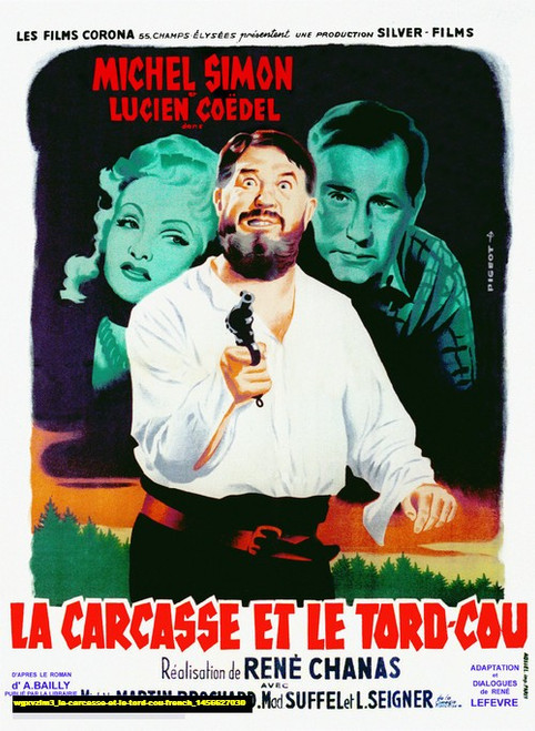 Jual Poster Film la carcasse et le tord cou french (wgxvzlm3)