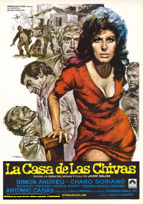 Jual Poster Film la casa de las chivas spanish (2k2htzei)