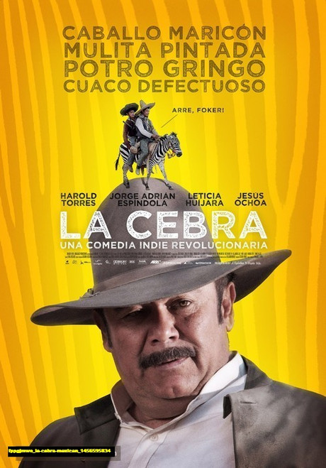 Jual Poster Film la cebra mexican (fppgjmwo)
