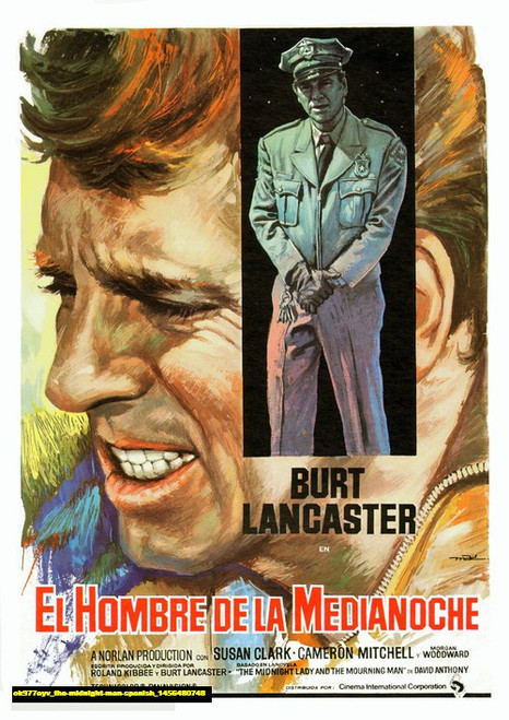 Jual Poster Film the midnight man spanish (ok977eyv)