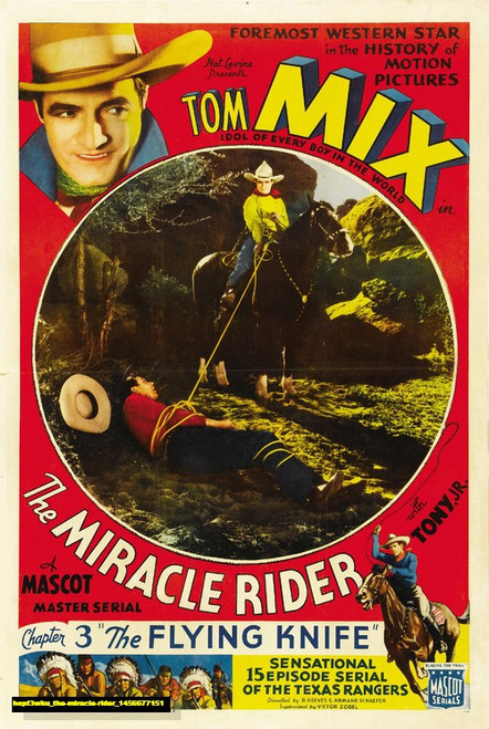 Jual Poster Film the miracle rider (hopt3wku)