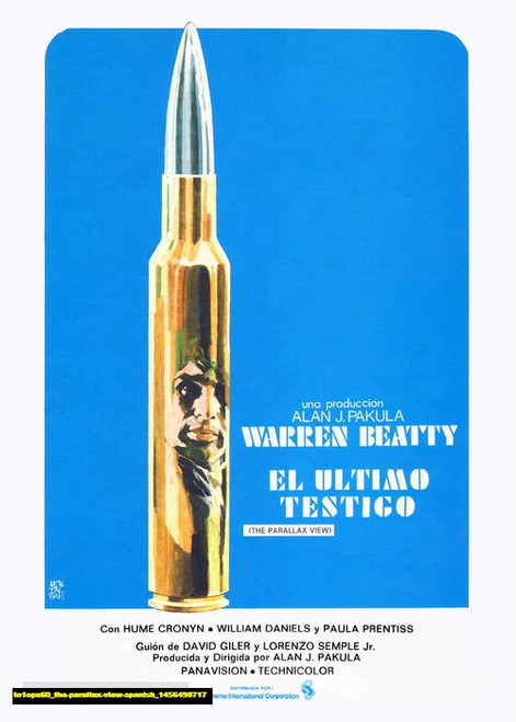 Jual Poster Film the parallax view spanish (to1opx60)
