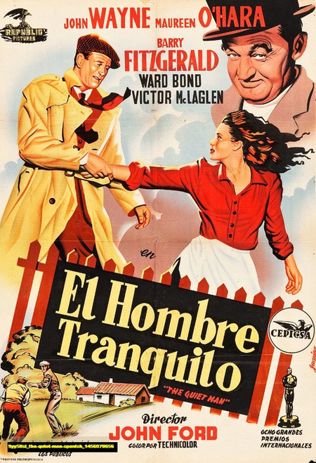 Jual Poster Film the quiet man spanish (9yy5iisi)