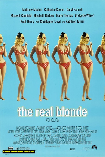 Jual Poster Film the real blonde (6l1gybrm)