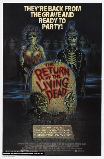 Jual Poster Film the return of the living dead (t8heaarv)