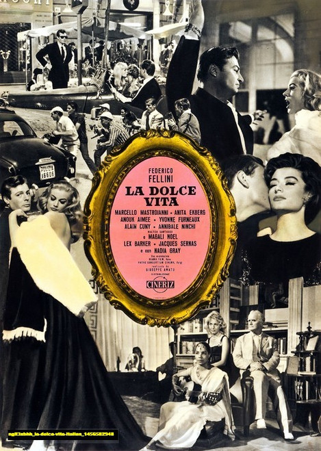Jual Poster Film la dolce vita italian (ng83xbhh)