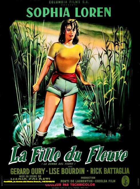 Jual Poster Film la donna del fiume french (4nnif8tb)