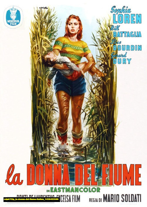 Jual Poster Film la donna del fiume italian (cdpk72tp)