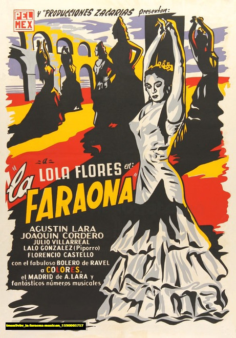 Jual Poster Film la faraona mexican (tmeu9vbv)