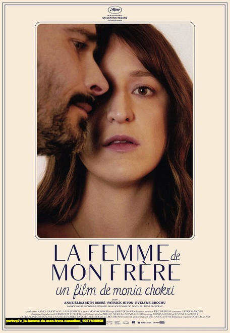 Jual Poster Film la femme de mon frere canadian (ynrbvg7c)