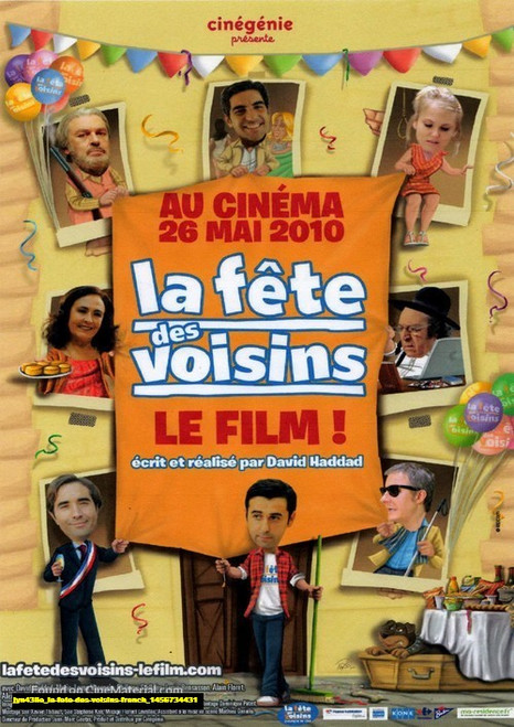 Jual Poster Film la fete des voisins french (jyn43iie)
