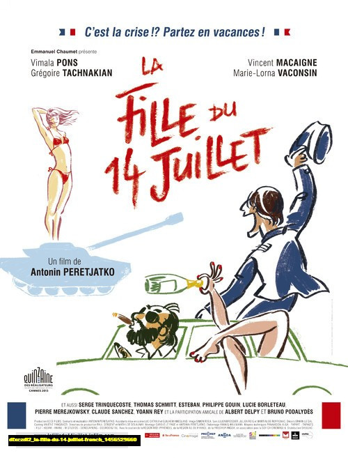 Jual Poster Film la fille du 14 juillet french (dfxczdl2)