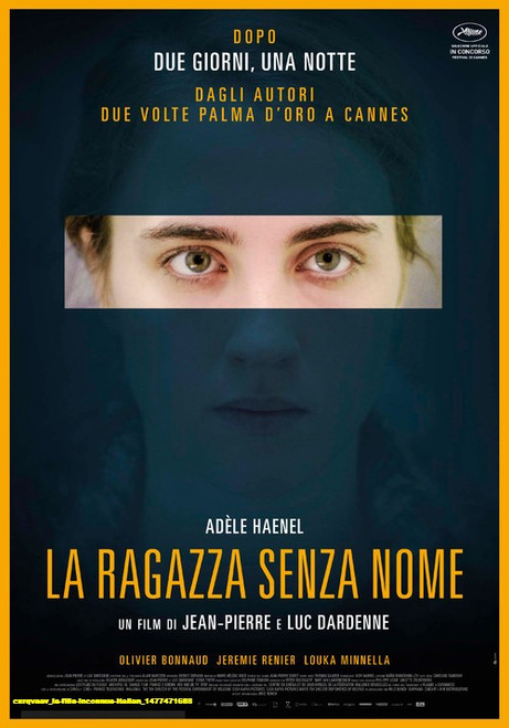 Jual Poster Film la fille inconnue italian (cxrqvaav)