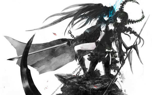 Poster Anime Black Rock Shooter APC005