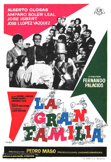 Jual Poster Film la gran familia (luy2arav)