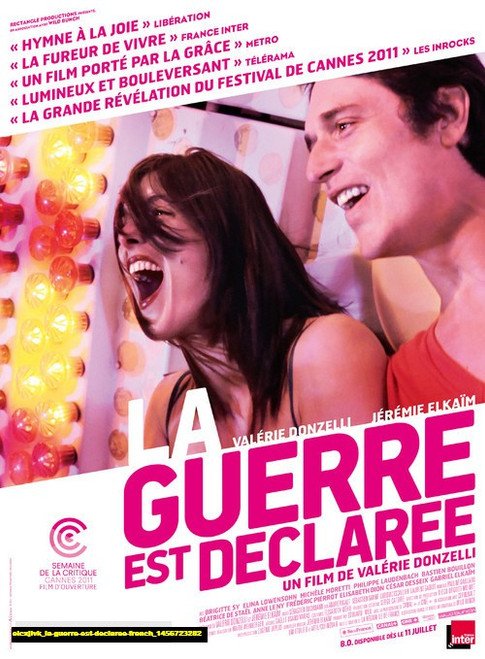 Jual Poster Film la guerre est declaree french (elcxjivk)