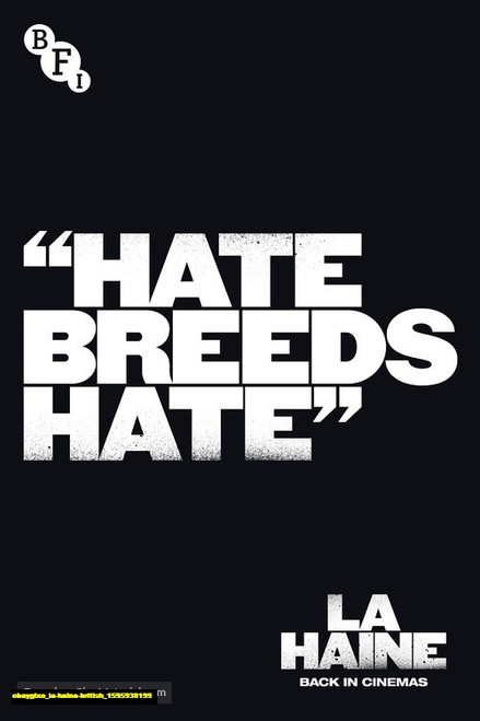 Jual Poster Film la haine british (obaygixo)