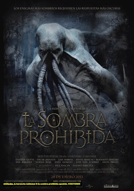 Jual Poster Film la herencia valdemar ii la sombra prohibida spanish (nkbfpqbp)