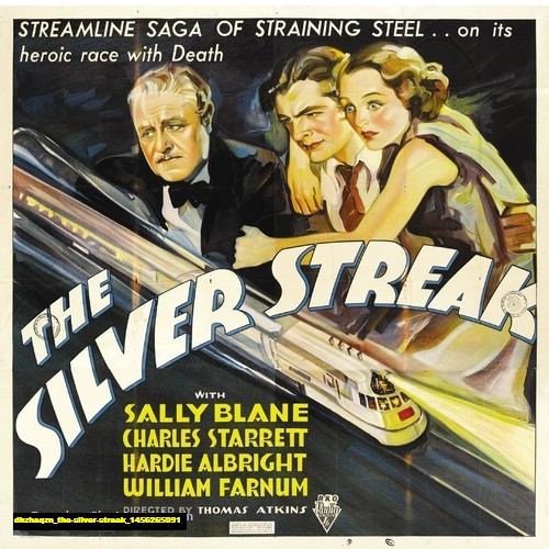 Jual Poster Film the silver streak (dhzhaqzn)