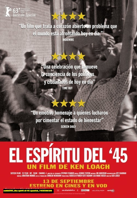 Jual Poster Film the spirit of 45 spanish (xukkf295)