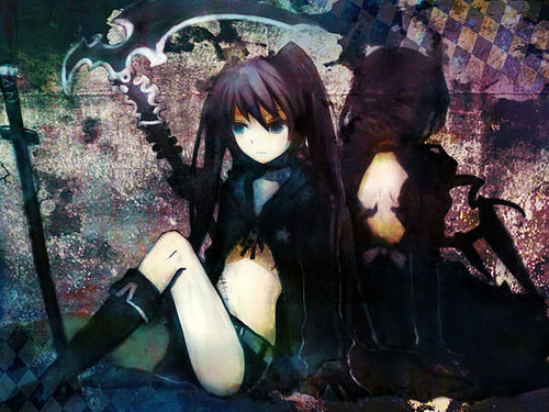 Poster Anime Black Rock Shooter APC010