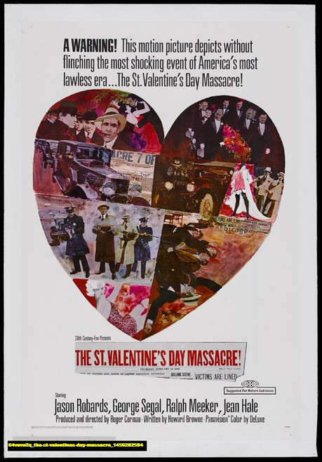 Jual Poster Film the st valentines day massacre (64veve2q)