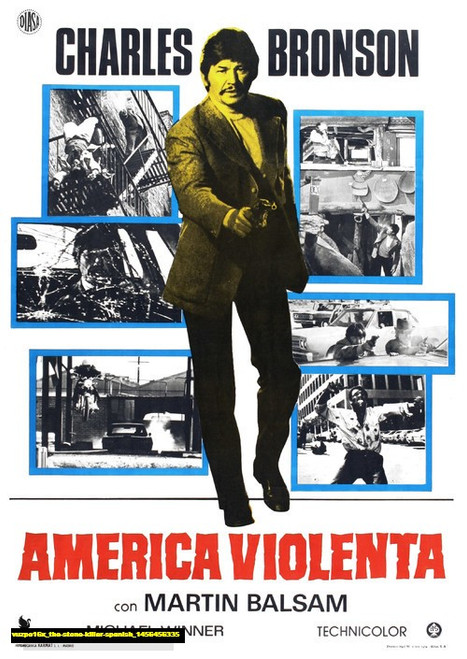 Jual Poster Film the stone killer spanish (vuzpo16x)