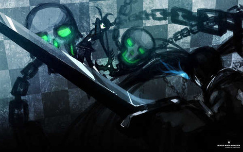 Poster Anime Black Rock Shooter APC011