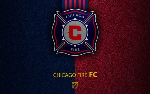 Jual Poster Chicago Fire Soccer Club Emblem Logo MLS Soccer Chicago Fire Soccer Club APC009