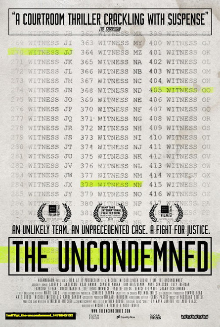 Jual Poster Film the uncondemned (1mff7lpl) Jual Poster Film the uncondemned (1mff7lpl)