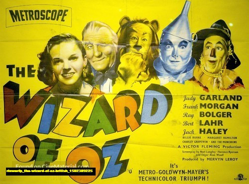 Jual Poster Film the wizard of oz british (rinwarfp)
