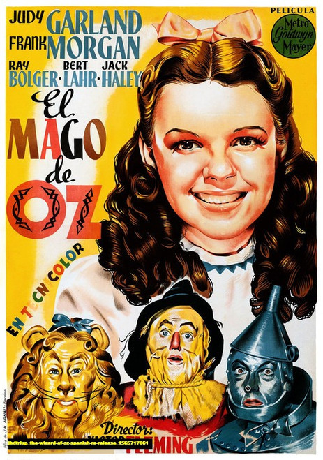 Jual Poster Film the wizard of oz spanish re release (jbdtrlup)
