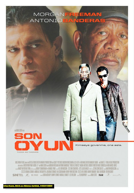 Jual Poster Film thick as thieves turkish (k4oc4sem)