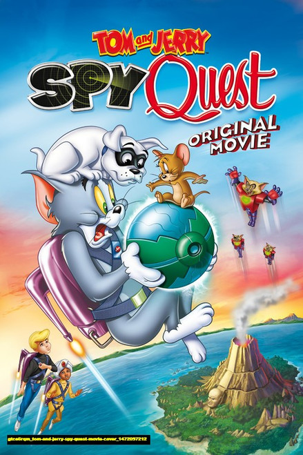 Jual Poster Film tom and jerry spy quest movie cover (gtce6rqm)