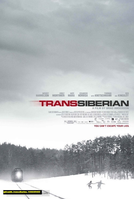 Jual Poster Film transsiberian (jpfcauhb)