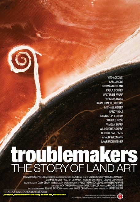 Jual Poster Film troublemakers the story of land art (joscqu6k)