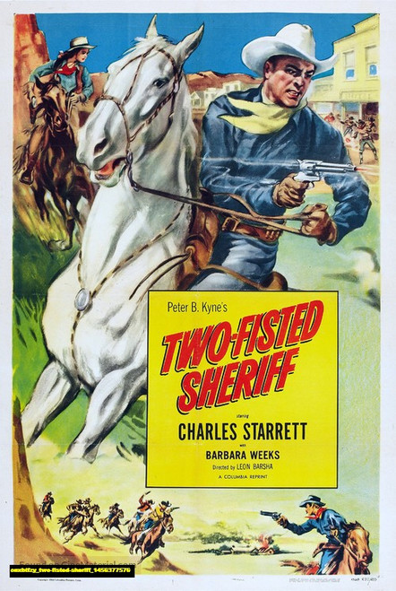 Jual Poster Film two fisted sheriff (onxbtfzy)