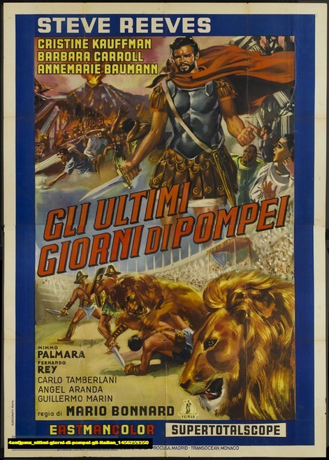 Jual Poster Film ultimi giorni di pompei gli italian (4onfjpmx)