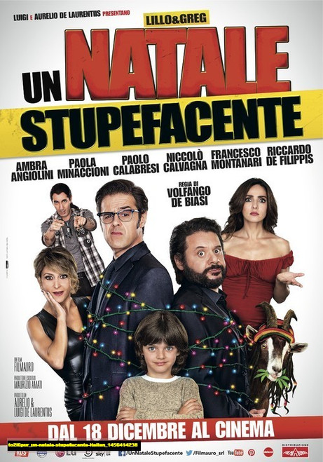 Jual Poster Film un natale stupefacente italian (to2l6pur)