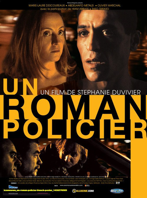 Jual Poster Film un roman policier french poster (kzamxewu)