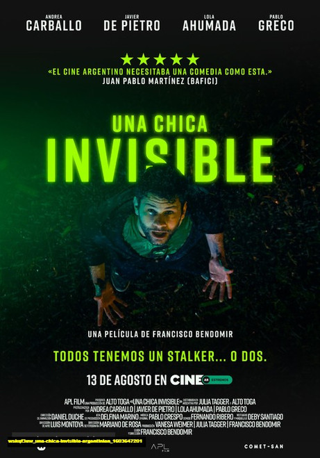 Jual Poster Film una chica invisible argentinian (wskqf3uw)