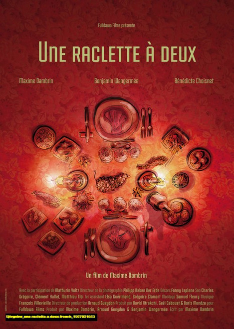 Jual Poster Film une raclette a deux french (5jtvgnhw)