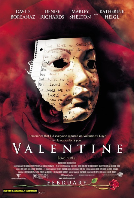 Jual Poster Film valentine (3c94l984)